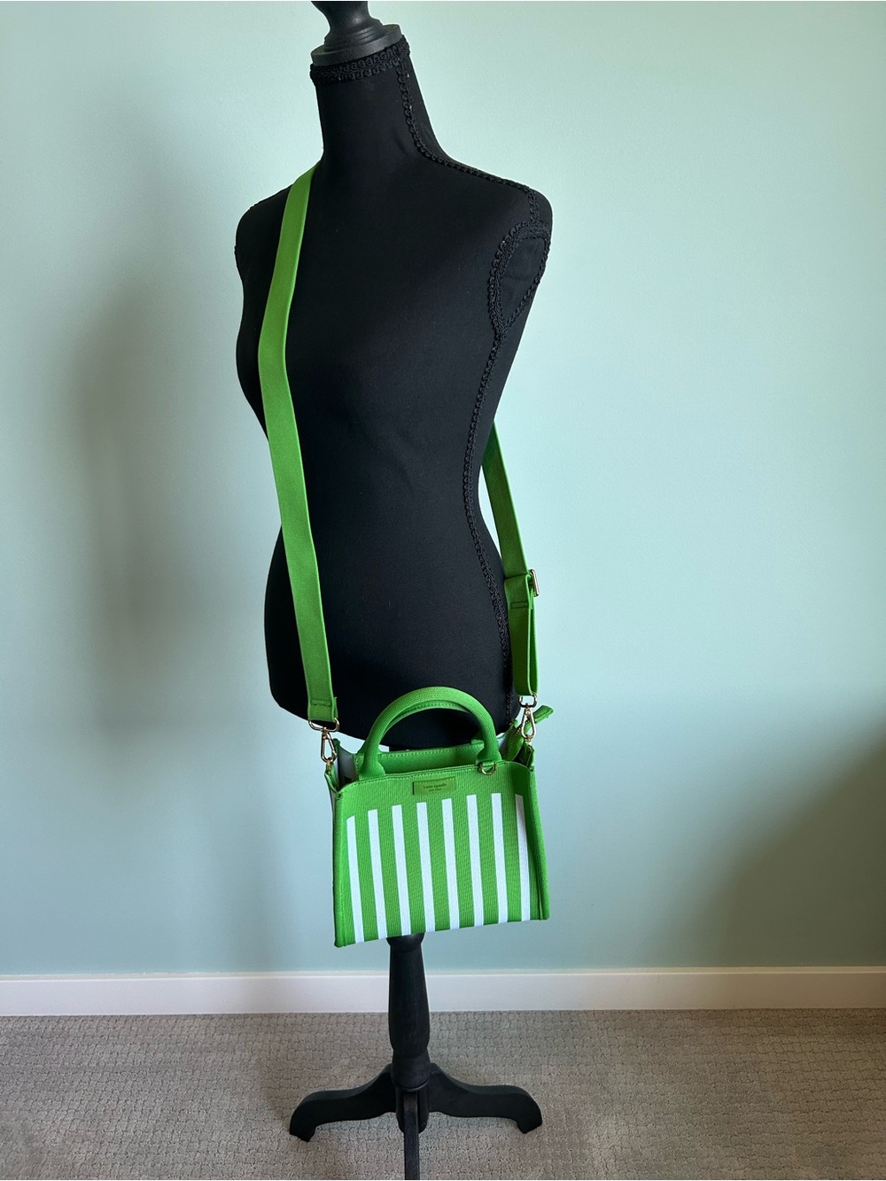 Kate Spade for Target Striped Purse with Adjustable Crossbody Strap